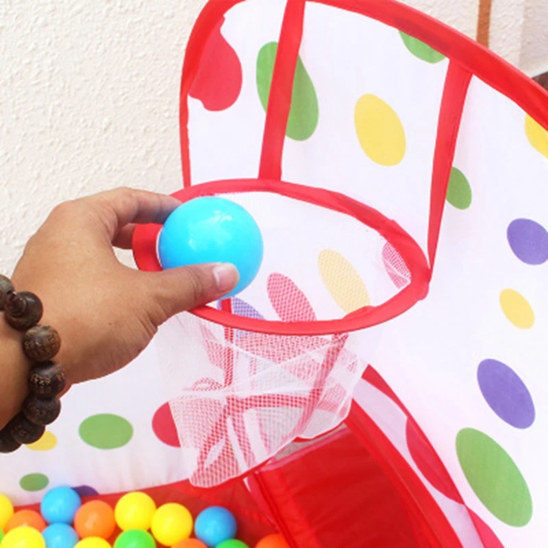 Machine de jeu portable pour bébé, piscine à balles pour enfants, tente de jeu pop-up pliable, tunnel, cabine de salle de jeu, intérieur et extérieur, amoureux des jouets