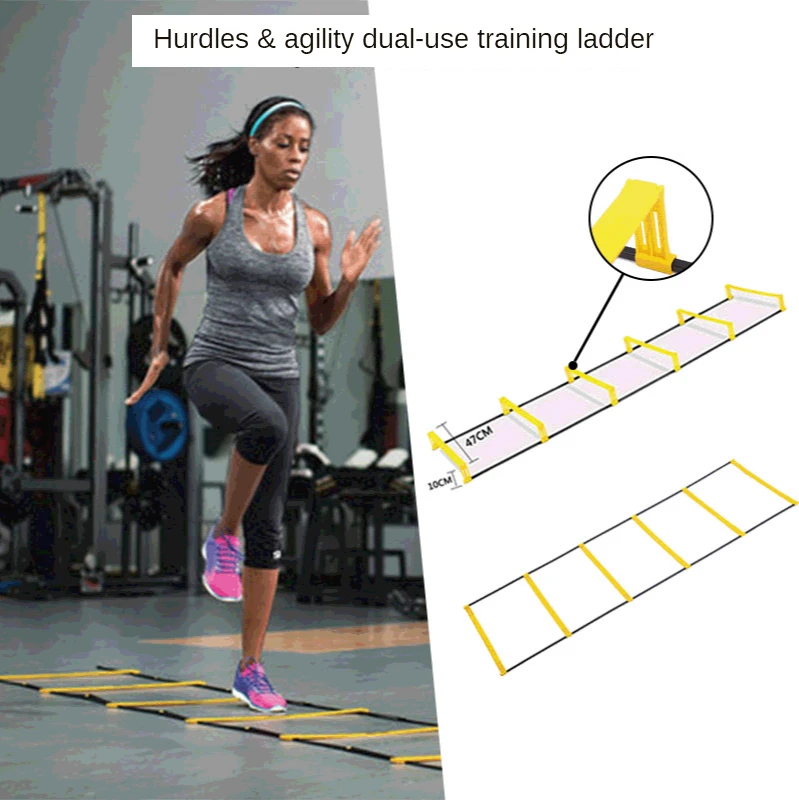 Multi-function Dual-use Training Ladder Speed Rope Ladder Multi-specification Agility Ladder Football Training Supplies Heavy