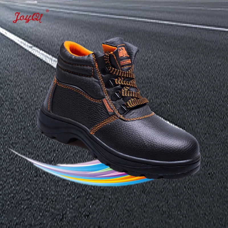 

Labor protection shoes men's anti smashing and anti piercing steel head shoes light, breathable, safe, smooth and wear-resistant