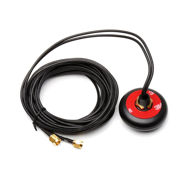 GPS 4G 2-in-1 Combined Vehicle Positioning Navigation Antenna Enhance SMA Male Connector RG174 3m Length Cable 28dbi High Gain