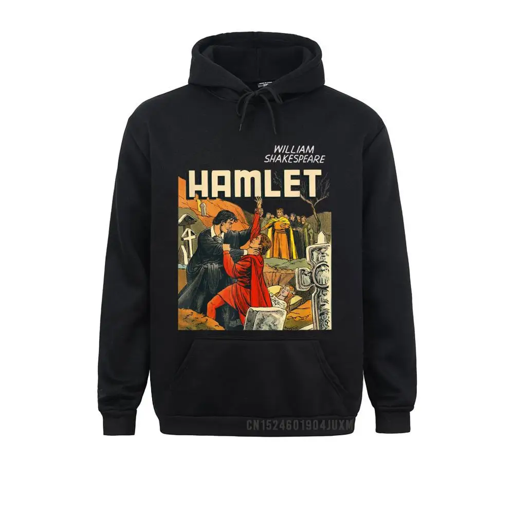 Funny Student Sweatshirts Vintage Shakespeare Hamlet Shirt-Hamlet Aertes Ophelia Tee Manga Casual Hoodies Sportswears