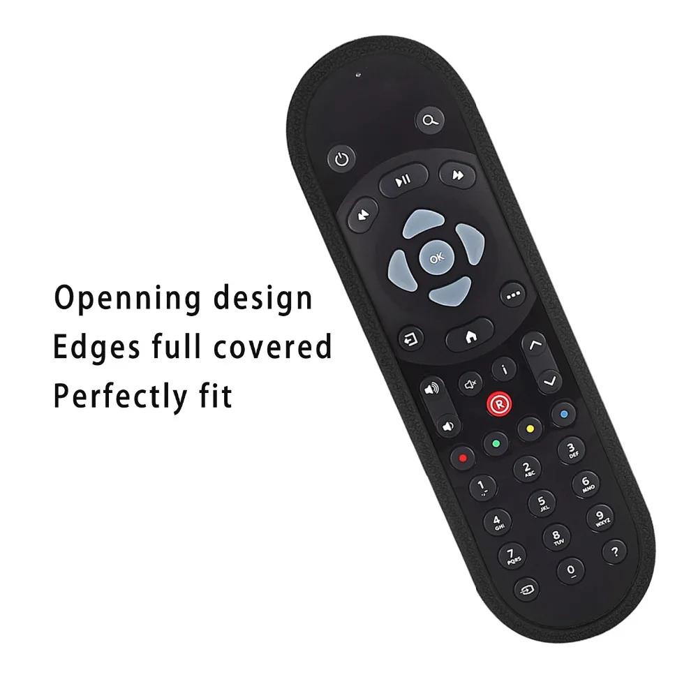 Smart TV Remote Control Covers For SKY Q Shockproof Protective Case Compatible Touch And Non-Touch Skin-Friendly With Hand Loop