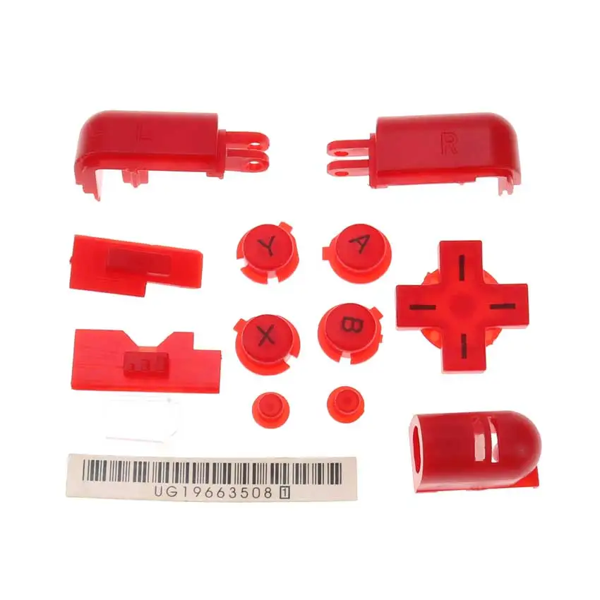 YuXi 12 colors ABXY L R D Pad Cross Button Kit Replacement For DS Lite DSL For NDSL Console Buttons