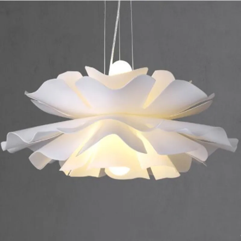 

Nordic Flower LED Pendant Lamp Home Indoor Dinning Room/Bedroom Pendant Lights Decoration Hanging Light Fixture