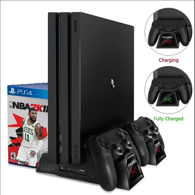 ตัวชาร์จและตัวยึดวางแนวดิ่งสำหรับคอนโทรลเลอร์ PS4 รุ่นใหม่ ช่วยเพิ่มประสิทธิภาพการเล่นเกมได้อย่างมีนัยสำคัญ