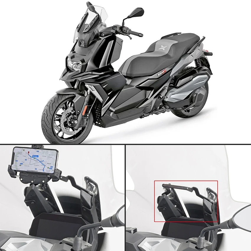 

Для Мотоцикла BMW C400X 2019-2020 GPS/смартфона навигации GPS пластина Кронштейн адаптации держатель мотоцикла аксессуары для мотоцикла