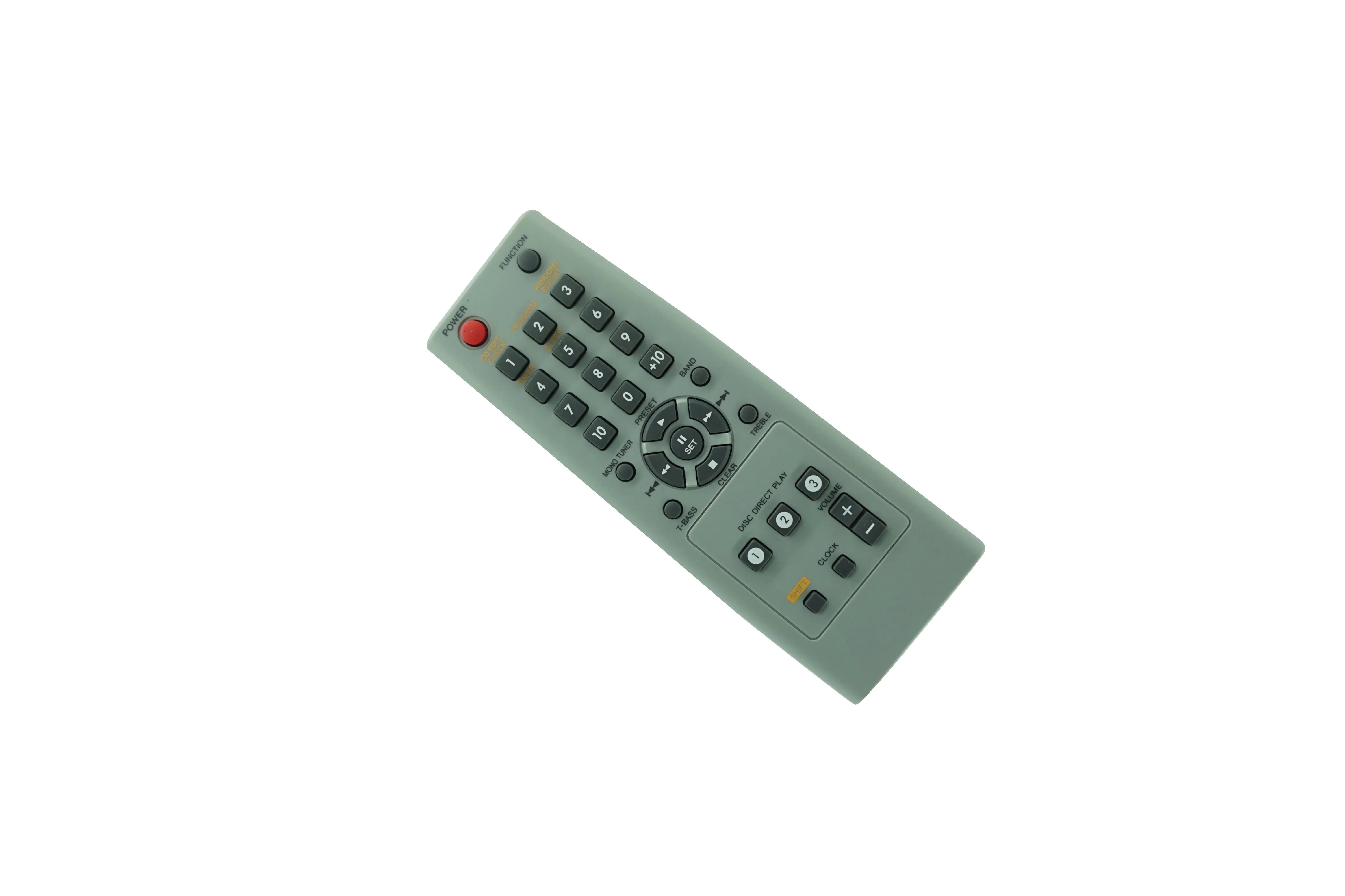 Remote Control For AIWA RC-CAS05 XR-EC10 XR-EC12 XR-TC80 XR-MN5 CX-LMN5 Compact Disc CD Stereo System