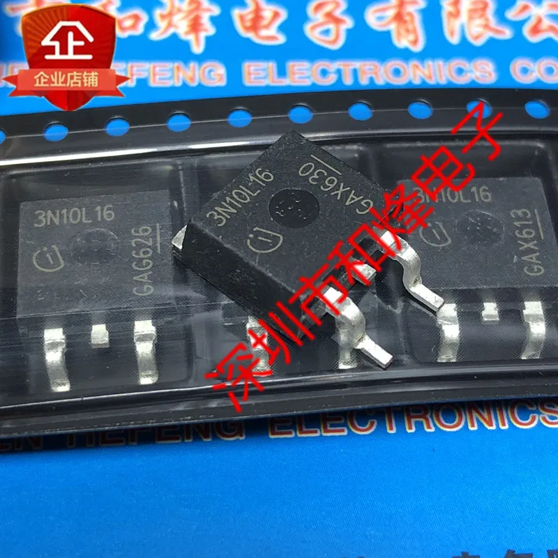 10PCS 3N10L16 IPB50N10S3L-16 TO-263 100V 50A  in stock 100% new and original