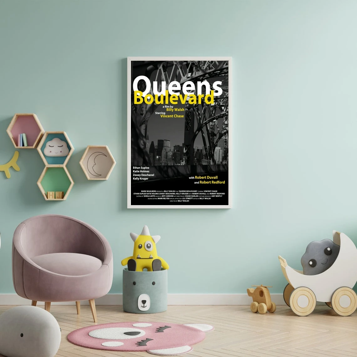 Entourage Queens Boulevard TV Movie Cover Poster Art Print Canvas Painting Wall Pictures Living Room Home Decor (No Frame)