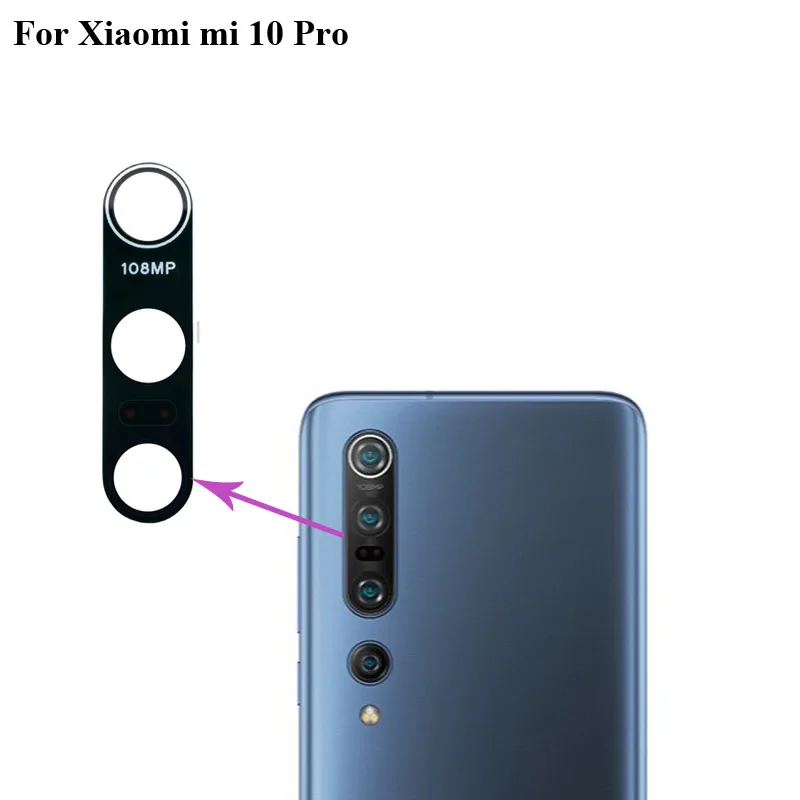 

High quality For Xiaomi mi 10 Pro Back Rear Camera Glass Lens test good For Xiao mi 10pro mi10 Pro Replacement Parts