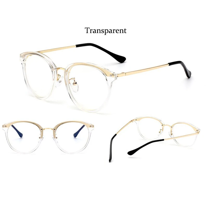 Clear Glasses Frames Women Eyeglasses Transparent Eyeglasses Optical Prescription Spectacle Frames Clear Eyewear Eyeglass