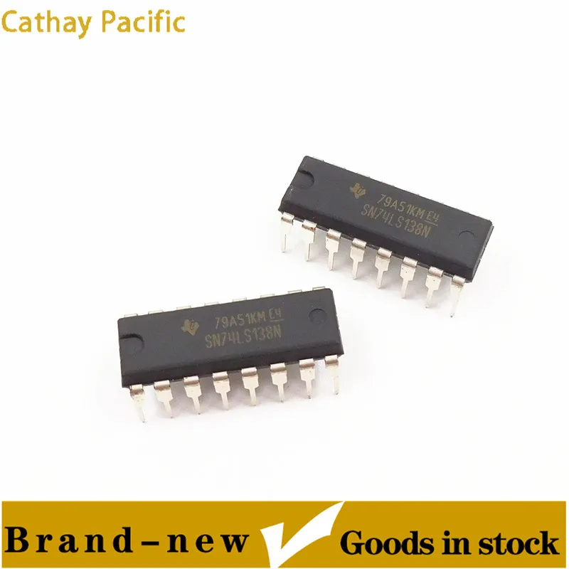 74LS138 SN74LS138N decoder/demultiplexer DIP16 IC signal schalter chip neue spot