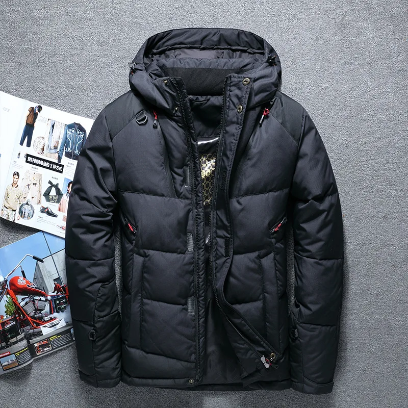 Quality 70% High White Duck Thick Down Jacket men coat Snow parkas male Warm Brand Clothing winter Down Jacket Outerwear Coat