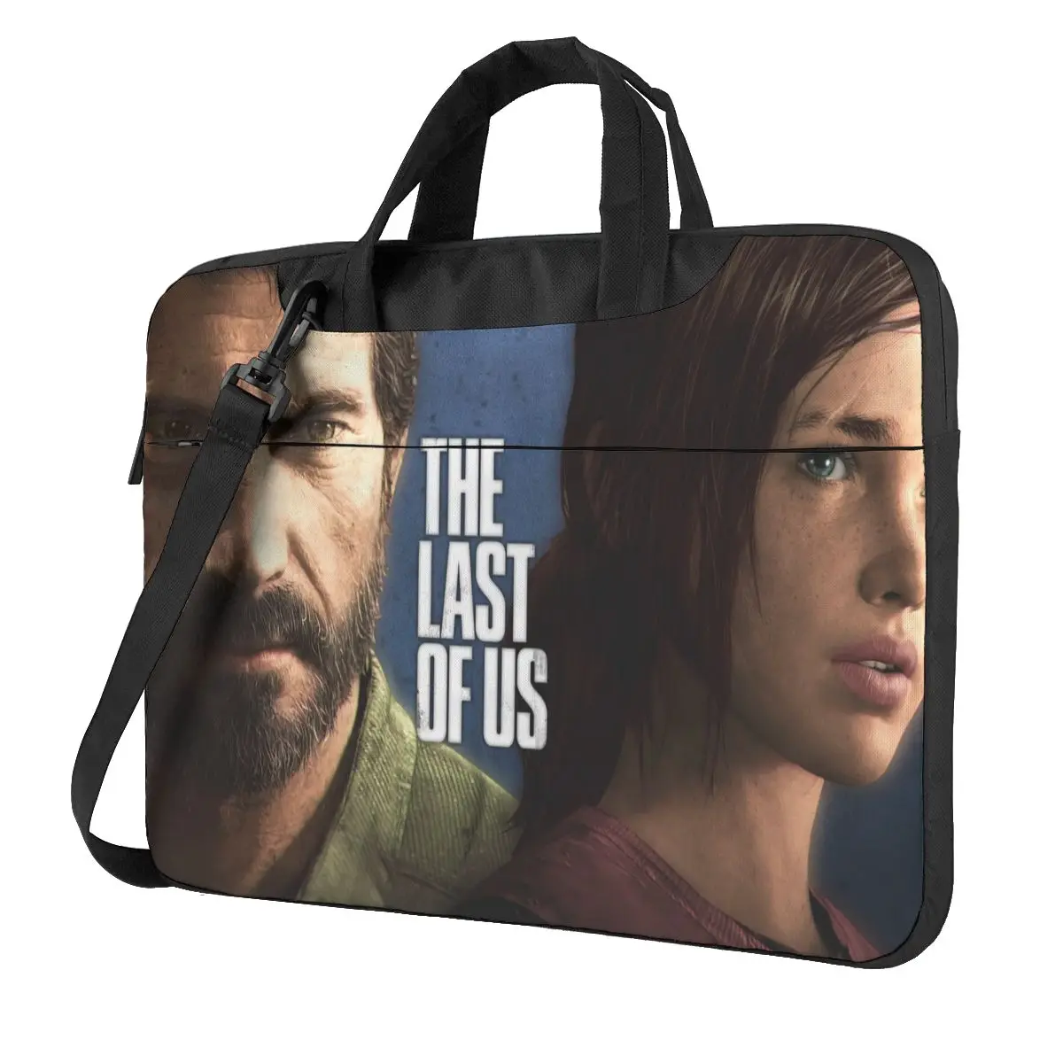 

Video Game - The Last Of Us Laptop Bag Case Protective Vintage Computer Bag Bicycle Crossbody Laptop Pouch