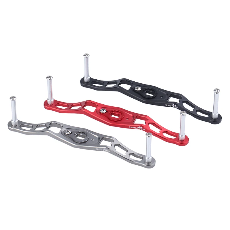 Hole Size 5*8mm Of Fishing Reel Handle Aluminum Alloy Powerful Metal Modification Rocker Arm Drum DIY Fishing Accessories