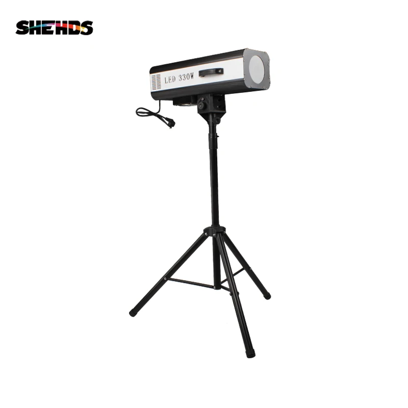 Imagem -03 - Led Follow Spot Light com Suporte Flight Case Siga Tracker Fresnel para Casamento Performance Teatro 330w