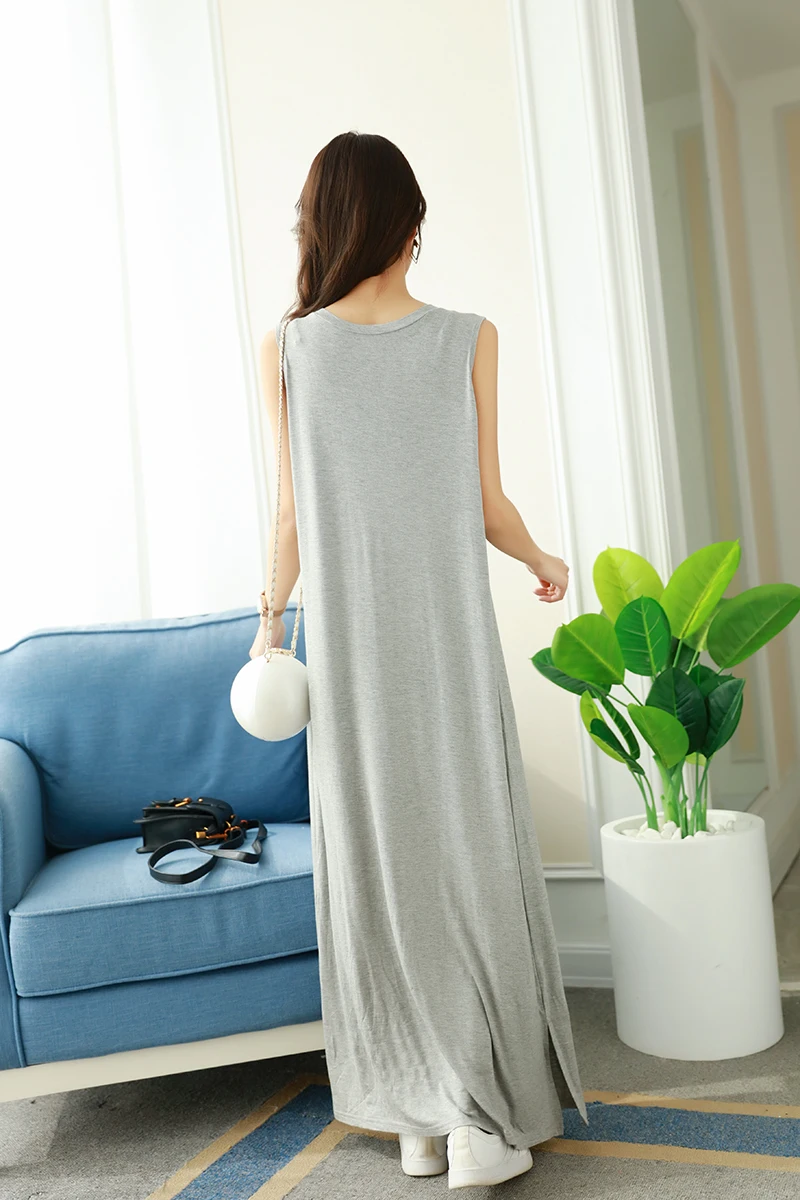 Women sleepwear High Quali lingerie Modal cotton sleep dress Loose long nighties for female nightgown High Quality new fashion