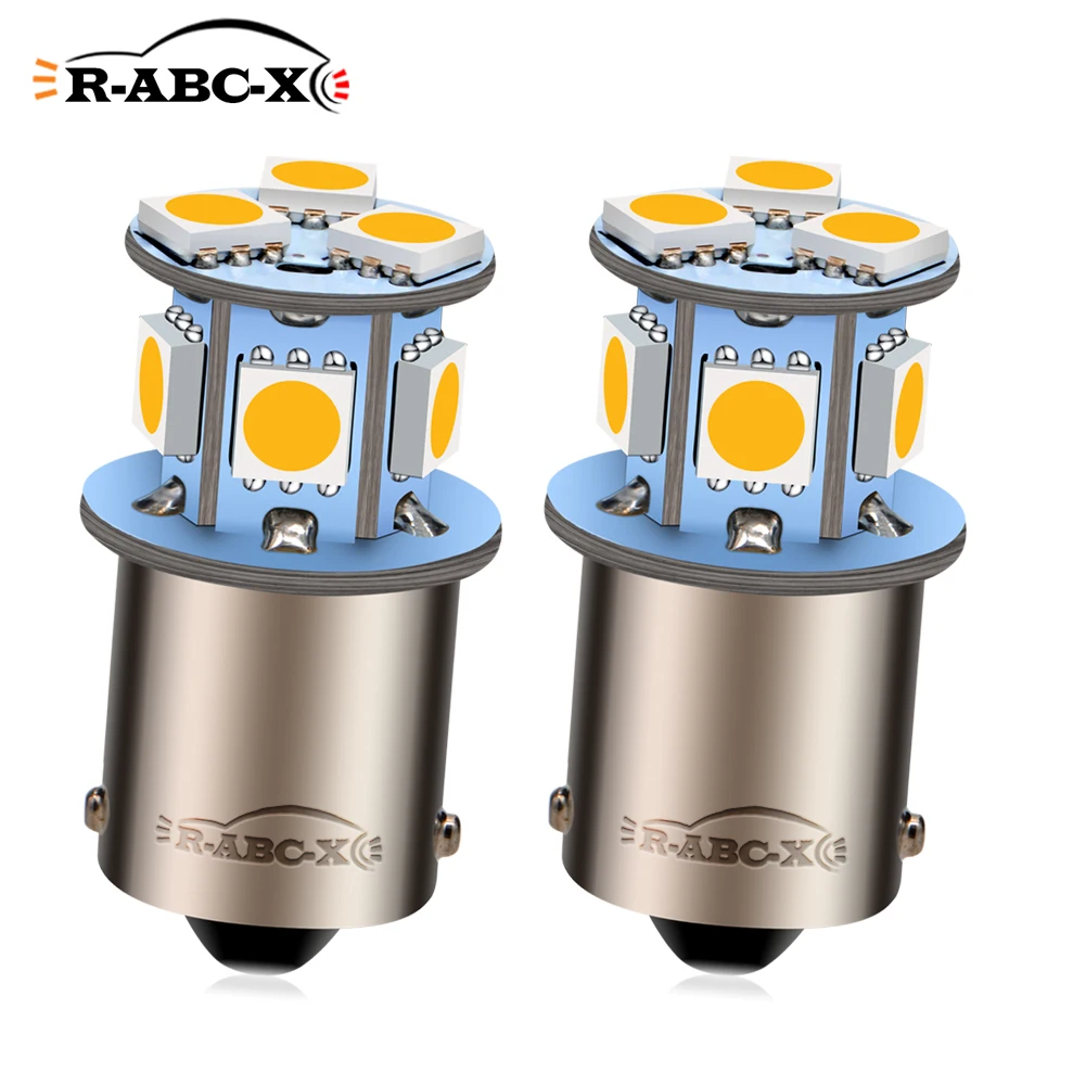 

Светодиодные лампы 5050 8SMD, 2 шт., 6 в, 12 В, 24 В, белые, 1156 BA15S, для автомобилей, внедорожников, резервный стоп-сигнал, сигнал поворота, стоп-сигнал, индикатор, W/Y/R/4300K