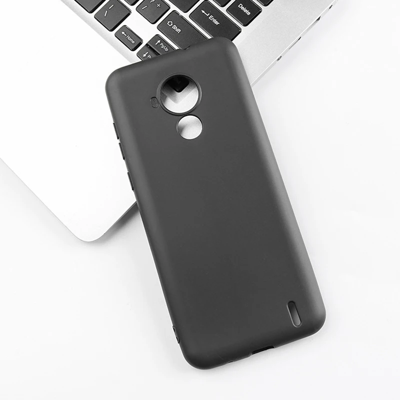 Black Soft Silicone Funda for Nokia C30 Case 3GB 64GB 6.82 Inch Soft TPU Good Quality Coque For Nokia C30 Cover 2GB 32GB