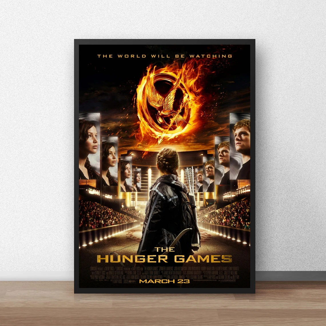 The Hunger Games Classic Movie Poster Canvas Print Home Decoration Wall Painting ( No Frame )