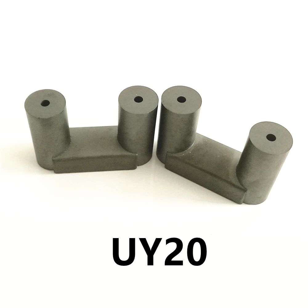 1Pair UY20 Al 3750nH/N2 UU Transformer Ferrite Core UR64/40/20 Isolator Ferrite Bead RF Choke Ferrite MnZn PC40