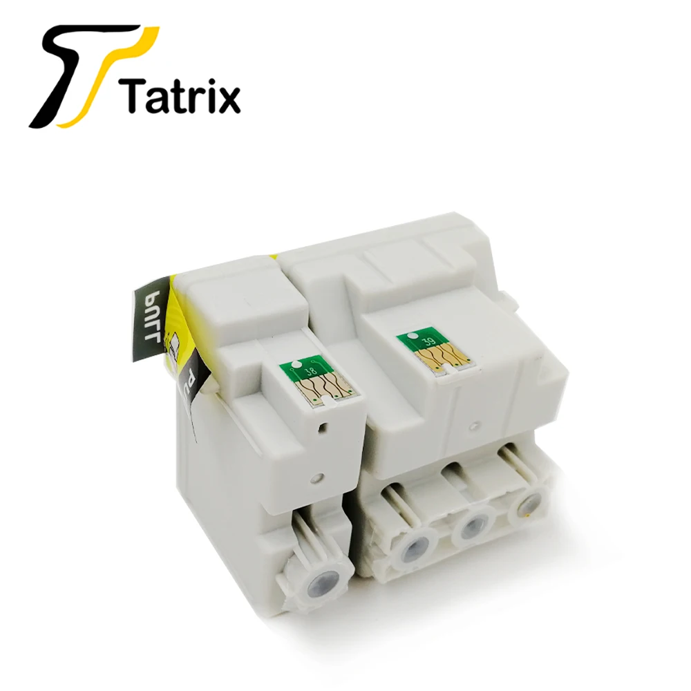 Tatrix T038 T039 Premium Color Compatible Inkjet Ink Cartridge for Epson Stylus C41/C41UX/C43UX/ SX/C45/CX1500/CX1500V Printer