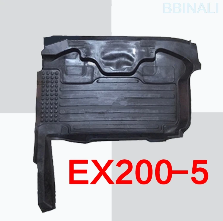 Hitachi zx 200-6 300 330-6用ゴム製ショベルフロアマット,ショベル