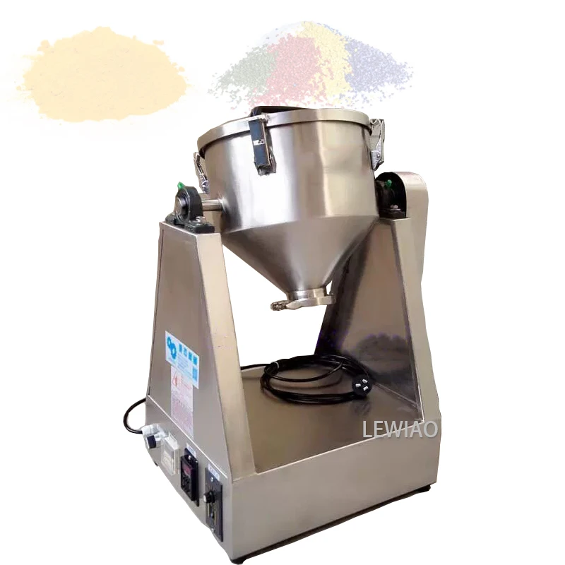 Rotary Cone Chemical Dry Powder Mixing Machine Blender Mixer Powder Chemical Additive Food Maize Mixer