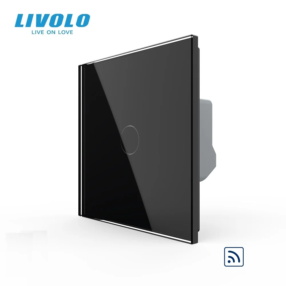 Livolo EU Standard Electrical Wireless 1 Gang Remote Control Wall Light Switches VL-C701R