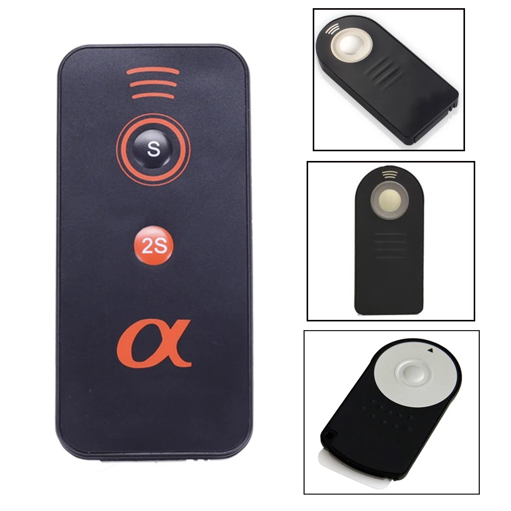 Camera RC-6 ML-L3 IR Infrared Wireless Remote Control Shutter Release For Canon NIKON SONY PENTAX 5D II/7D/550D/500D 600d 700d