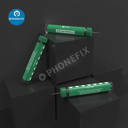 2UUL 0.8mm X 3M drut lutowniczy specjalne zastosowanie do baterii metalowa płyta spawanie bateria telefonu komórkowego lutowanie naprawcze drut lutowniczy narzędzie