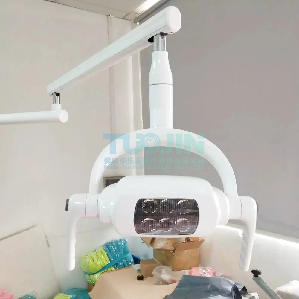 6 LED Dental Operating Light Induction Sensor Lamp Dental Unit Chair Light Teeth Whitening Dental Clinic Equipment