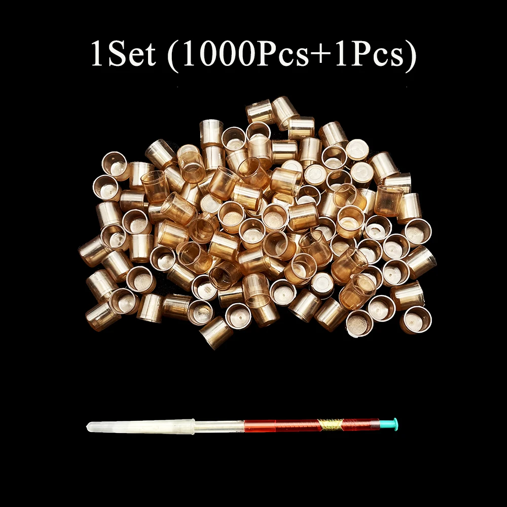 

Cultivating Queen Bee Rearing Plastic Brown Cell Cups Nicoplast Nicot 1000PCS Soft Graft Larvae Pen Beekeeping Tools Supplies