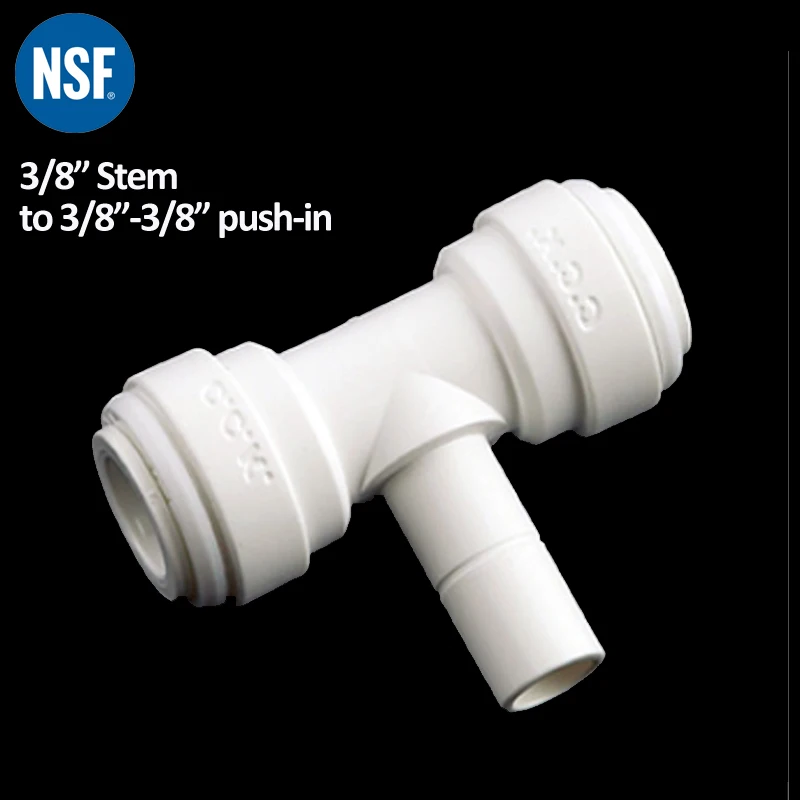 Haste do tipo t do encaixe cck do conjunto do filtro do ro e da água aos encaixes push-in mst