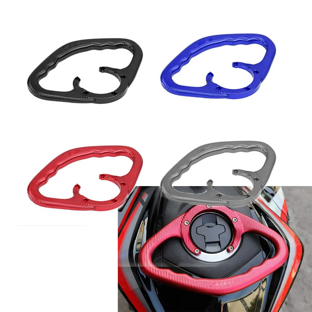 

Motorcycle Refit Fuel Tank Handrail CNC Tank Handle Passenger Safety Handle For Suzuki GSX250R GW250 DL250 Gixxer 155