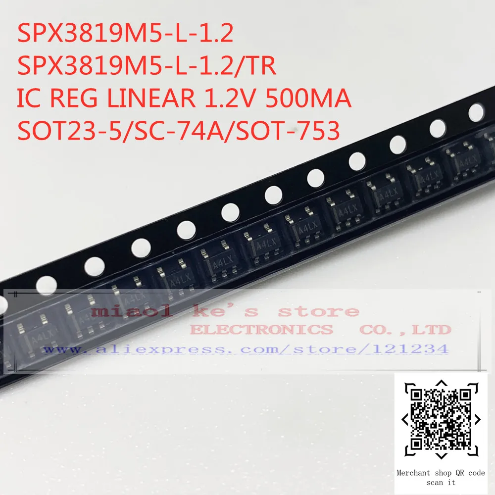 [10pcs] SPX3819M5-L-1.2 LDO voltage regulator IC chip