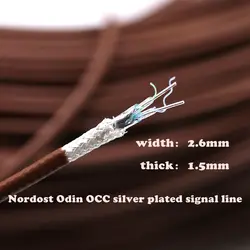 Nordost Odin dwurdzeniowy OCC posrebrzany kabel sygnałowy wzmacniacz wewnętrzny kabel audio