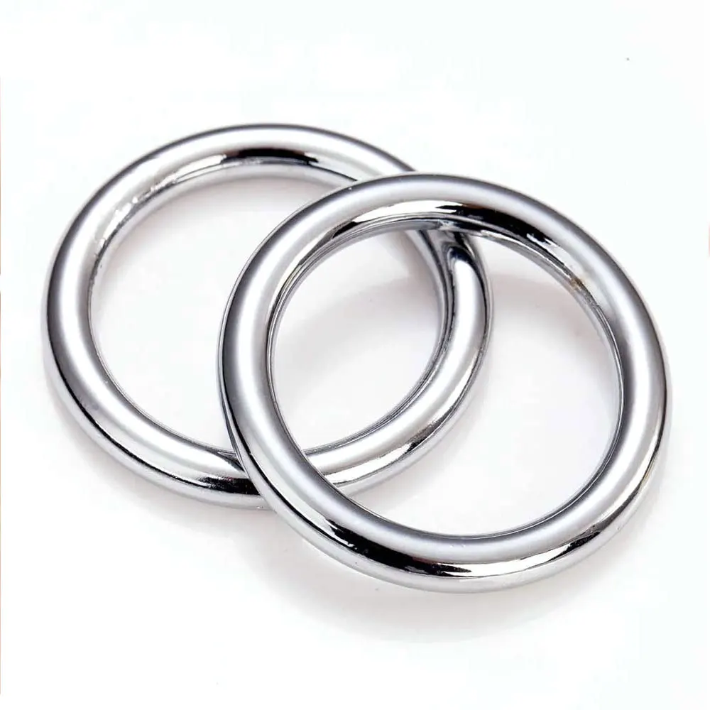 5pcs Metal O Ring Welded O Ring for DIY Accessories Hardware Bags Ring,Dog Collar