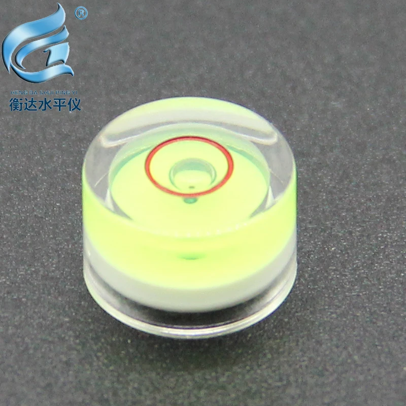 (100 Stuks/partij) 12*7.5Mm Bubble Niveau Hoge Precisie Niveau Ronde Niveau Bubble