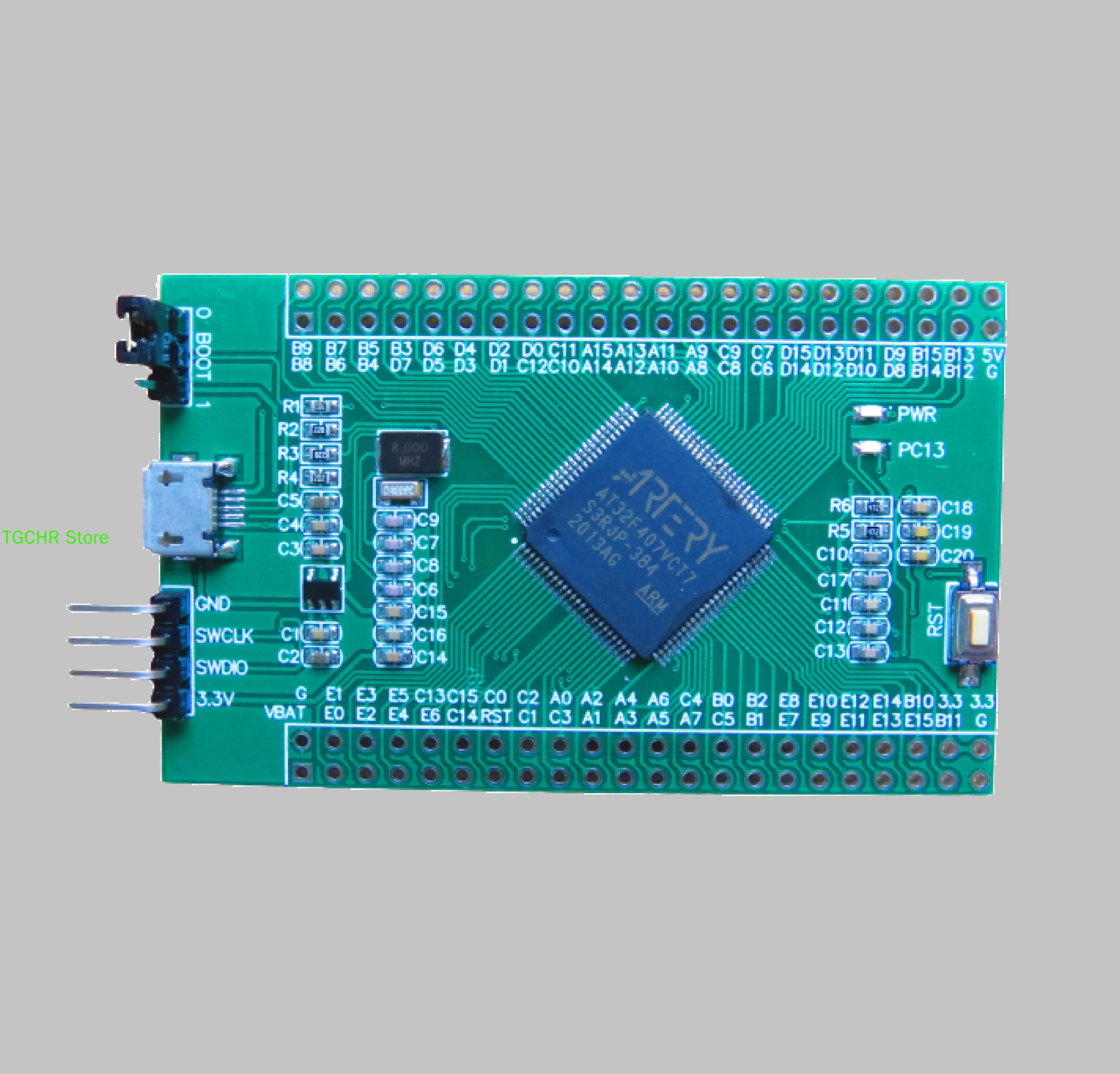 New AT32F407VCT7 Core Board Replaces STM32 Yateli F107 Minimum System Vct6 Development Board