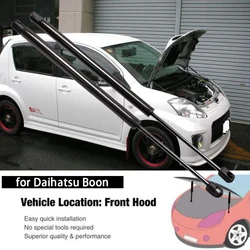 Front Hood Modify Struts for 2004-2010 Toyota Passo AC10 Daihatsu Boon Sirion M300 Perodua Myvi Damper Lift Support Prop Springs