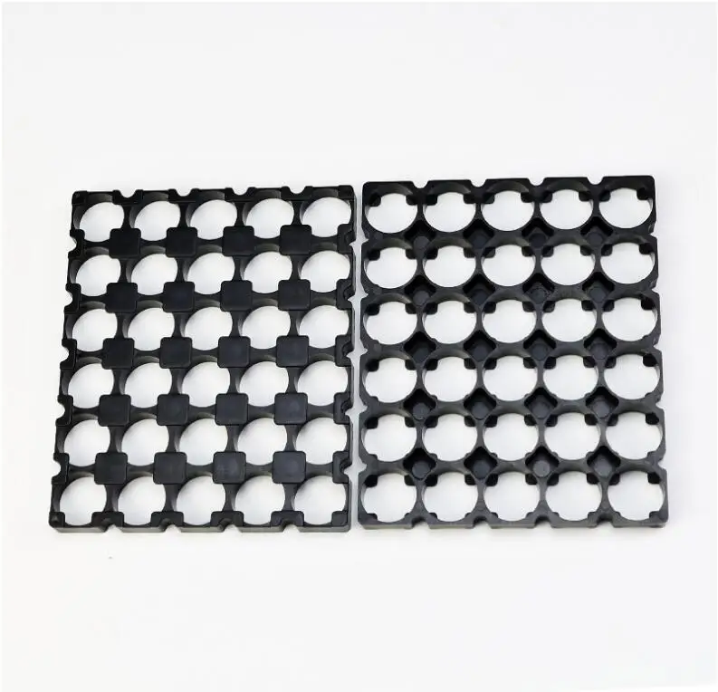 MasterFire 500pcs/lot 5*6 21700 Battery Holder Bracket Cell Safety Anti Vibration Black Plastic Brackets For 21700 Batteries