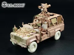 E.T Model E35-178 1/35 Land Rover WMIK w/MILAN ATGM Detail-up Set For HB 82447