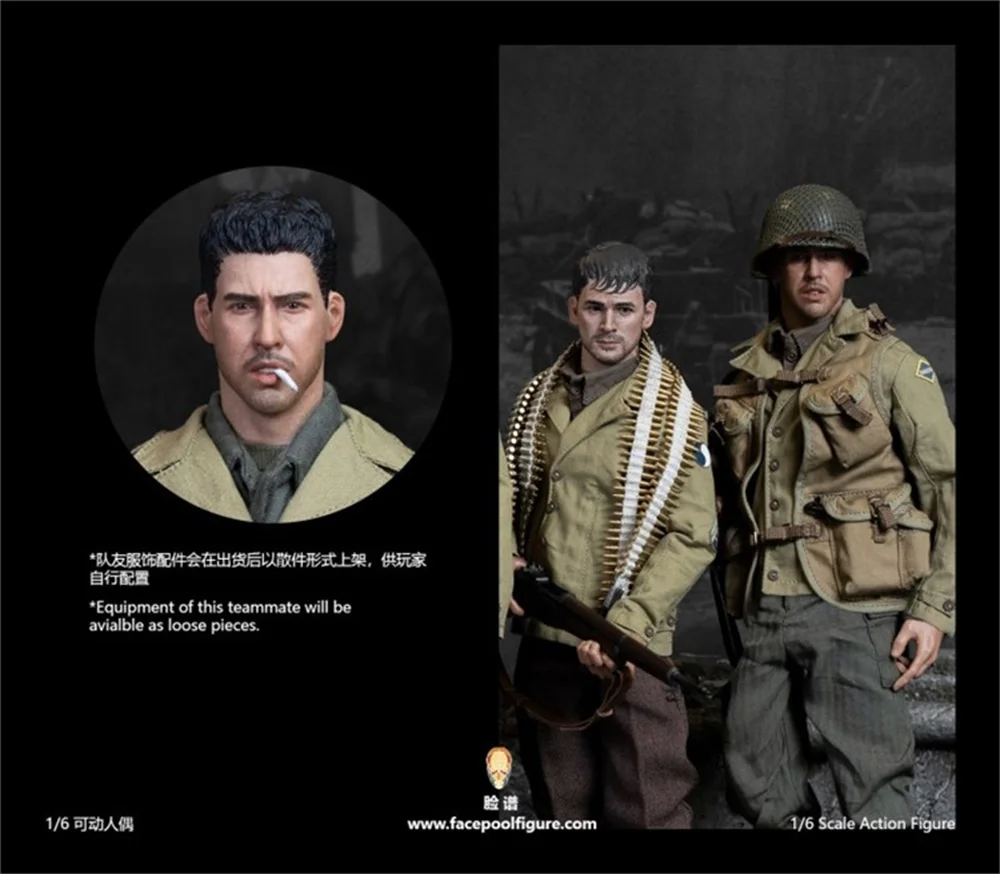 

In Stock Facepoolfigure FP004C 1/6th US29th Infantry Technician 2nd Ranger Battation France 1944 War No Body For Fans Collect