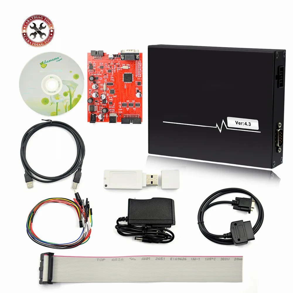 2021 Newly Black PIASINI v4.3 MASTER Full Version ECU Programmer Serial Suite(JTAG-BDM- K-line-L-line-RS232- CAN-BUS )