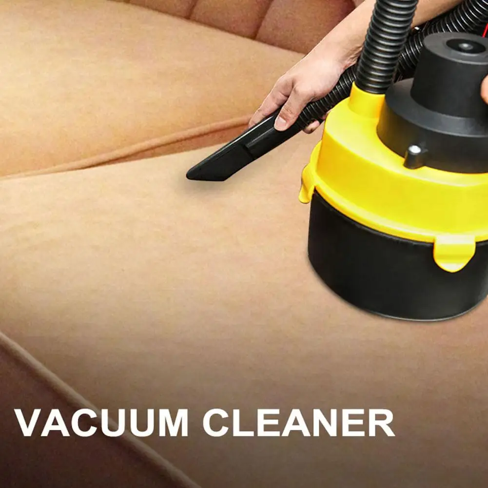 Car Vacuum Cleaner Handheld Powerful Suction Dust Box Household Wet Dry Canister Vacuum Cleaner 12V 60W For Auto Interior Home