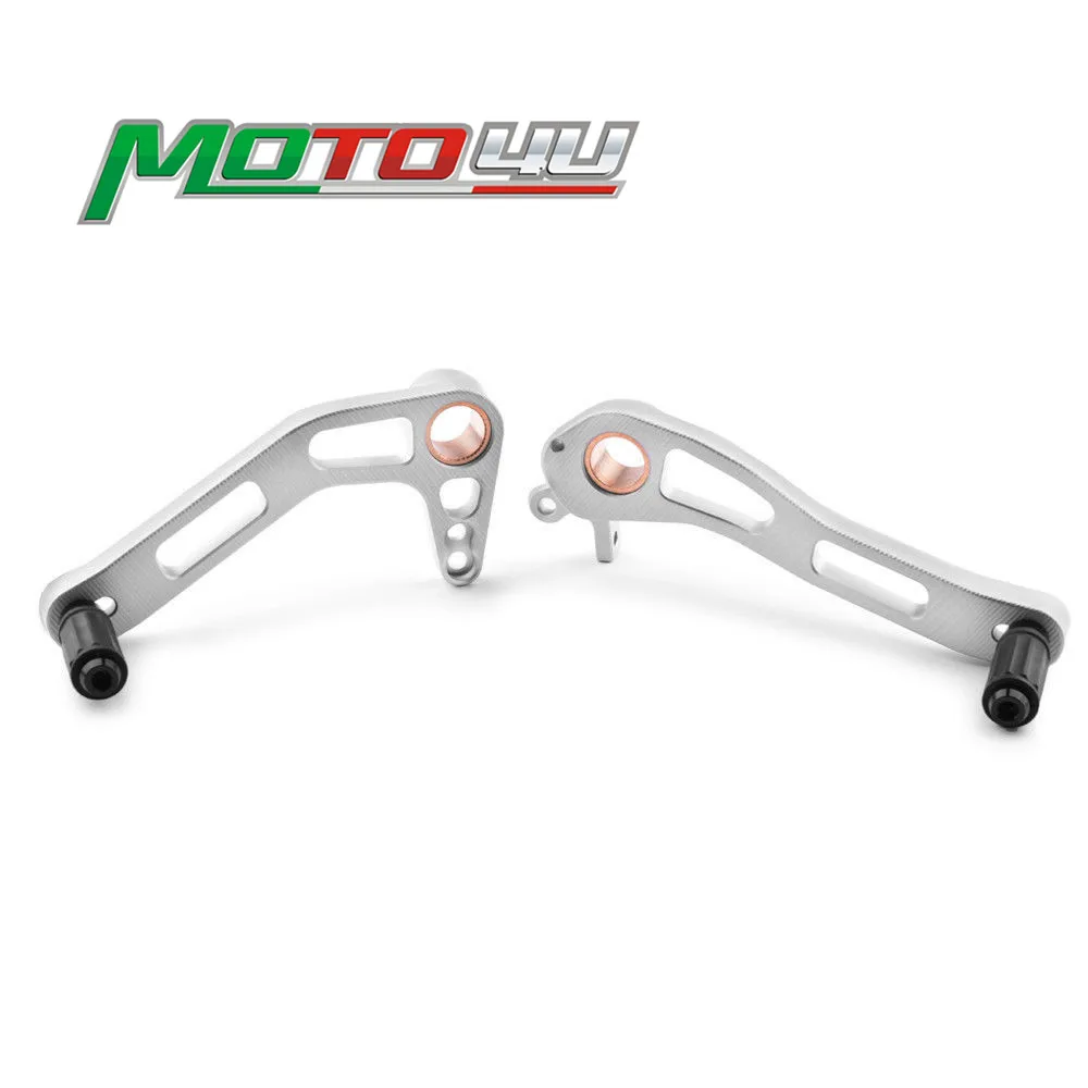 

MOTO4U Motorcycle Foot lever Gear lever Set for Circuit Brake For Ducati Scrambler Silver