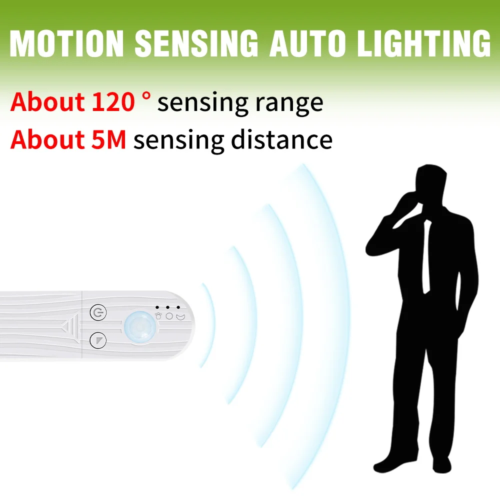 LED Strip Lights PIR Motion Sensor Flexible Lamp Tape Waterproof Ribbon Diode For Room Decor TV Backlight LED Christmas Lights