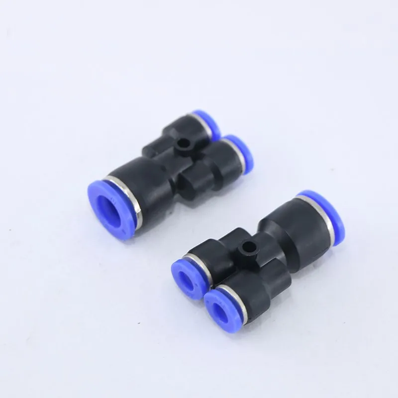 PW series for PW6-4, PW8-6, PW10-8, PW12-10, PW8-4, PW10-6, PW12-8,PW 14-12 Pneumatic Components 3-way quick connector