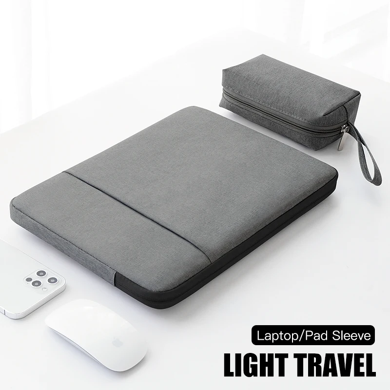 Laptop Case Bag 13 14 15.4 15.6 inch Carrying Sleeve For Macbook Air Pro M1 13.3 Cover Huawei Xiaomi HP Lenovo Shell Accessories